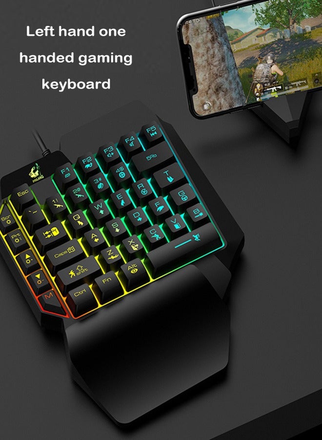 Wired keyboard gaming Wired mechanical feel eat chicken esports keyboard