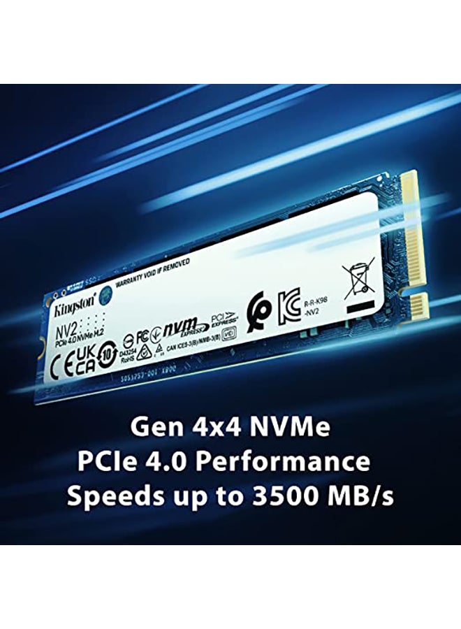 NV2 2TB M.2 2280 NVMe Internal SSD | PCIe 4.0 Gen 4x4 | Up to 3500 MB/s | SNV2S/2000G 2 TB