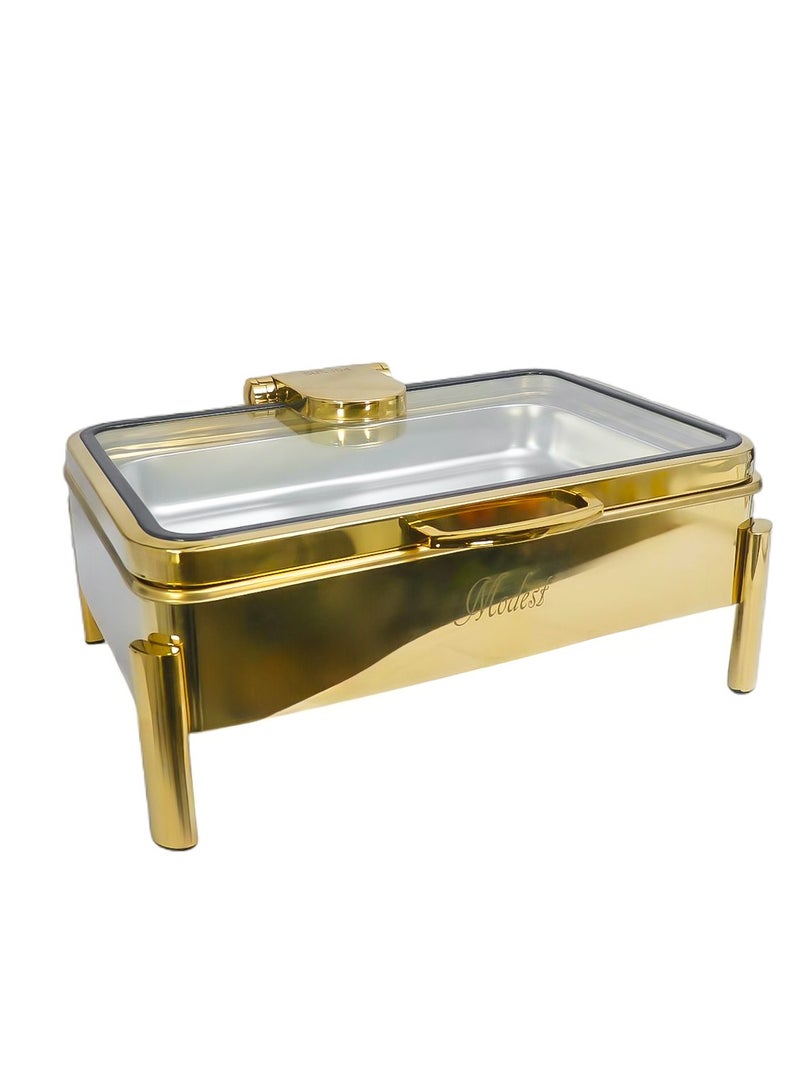 9L Luxury Rectangular Chafing Dish