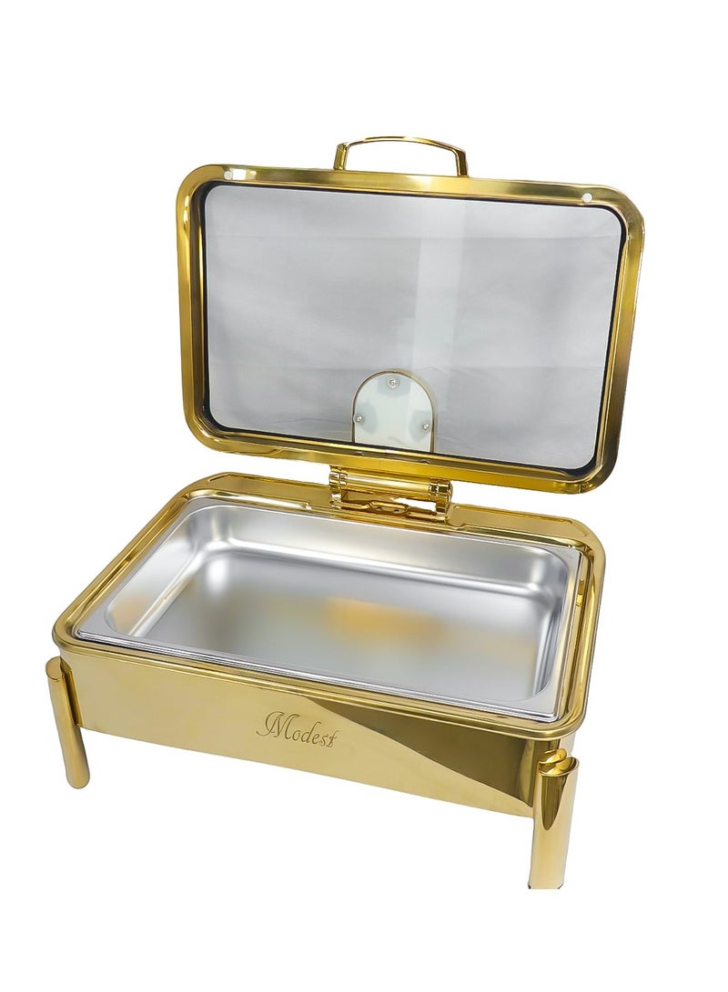 9L Luxury Rectangular Chafing Dish