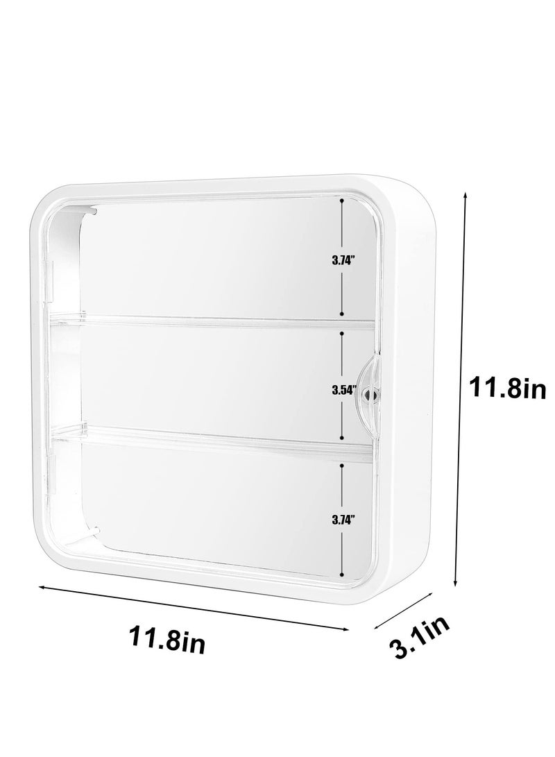 Clear Acrylic Display Case,Wall-Mounted Doll Storage Box, Dust-Proof Collectibles Action Figure, Suitable for Collectibles Action Figures Pop Mart