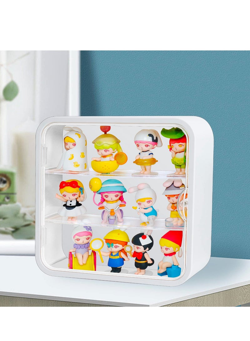 Clear Acrylic Display Case,Wall-Mounted Doll Storage Box, Dust-Proof Collectibles Action Figure, Suitable for Collectibles Action Figures Pop Mart