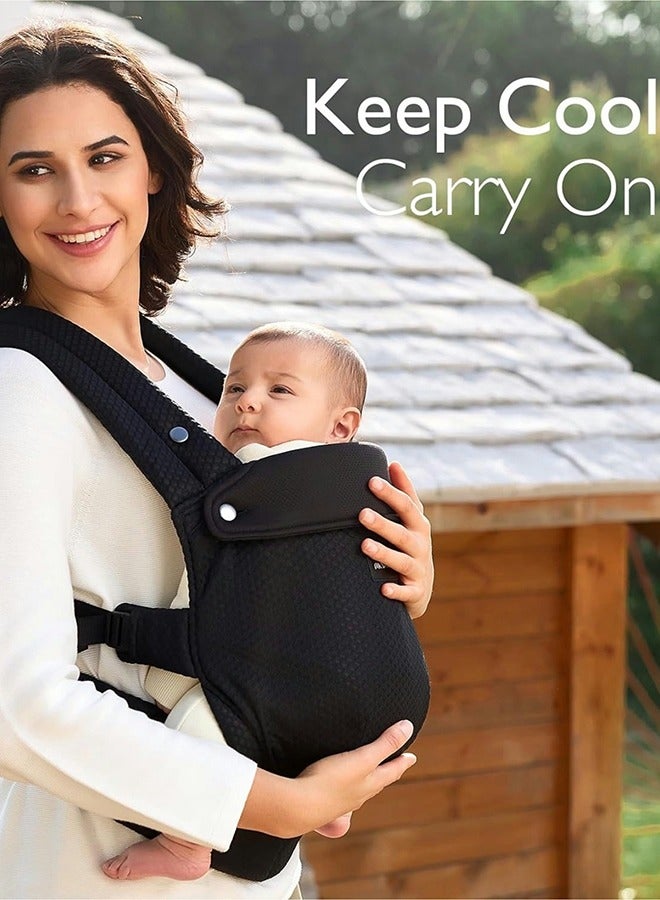 Ergonomic Lightweight Breathable Mesh Baby Carrier With Enhanced Lumbar Support, 7 - 44 Lbs