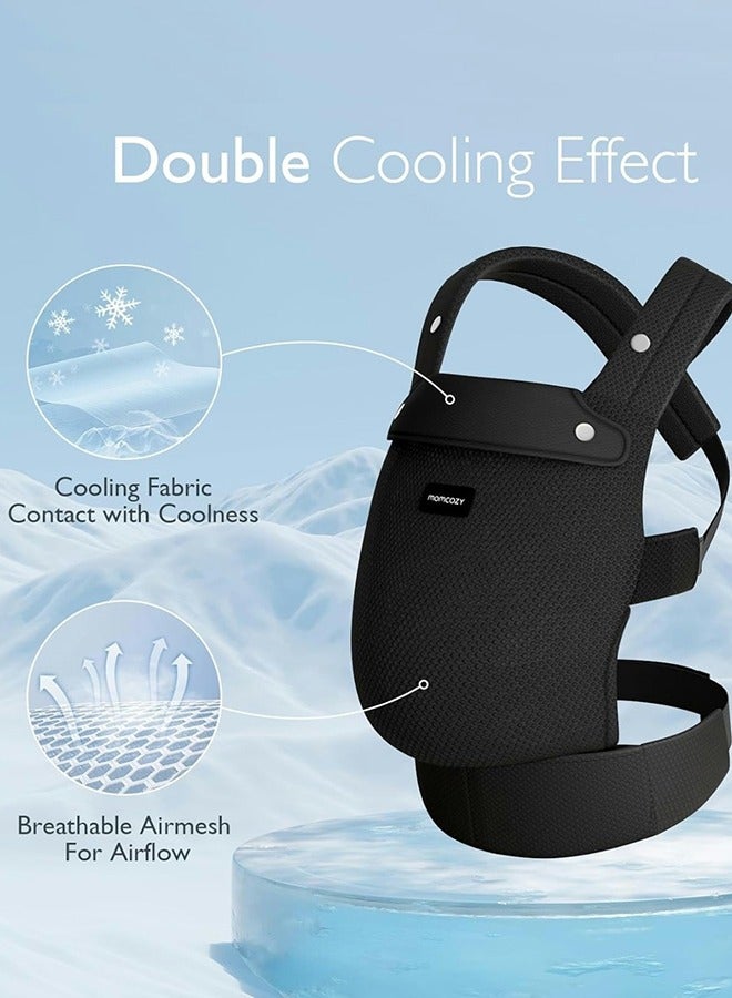Ergonomic Lightweight Breathable Mesh Baby Carrier With Enhanced Lumbar Support, 7 - 44 Lbs