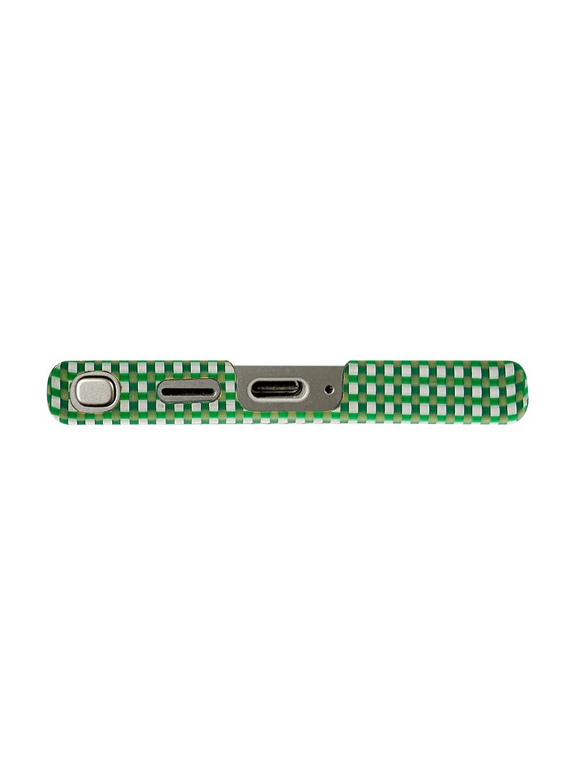 PITAKA S24 Ultra Case 6.8 Inch Compatible with Mag Safe Slim & Light Samsung Galaxy S24 Ultra Case 1500D Aramid Fiber Made  MagEZ Case 4 - Forest