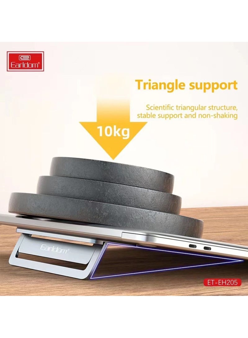 EARLDOM ET-EH205 LAPTOP COLLING BRACKET With Triangle Support