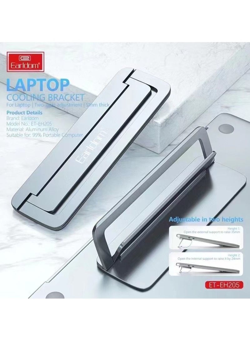 EARLDOM ET-EH205 LAPTOP COLLING BRACKET With Triangle Support
