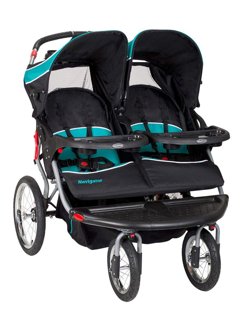 Double Navigator Jogger Travel System Stroller - Little Baby