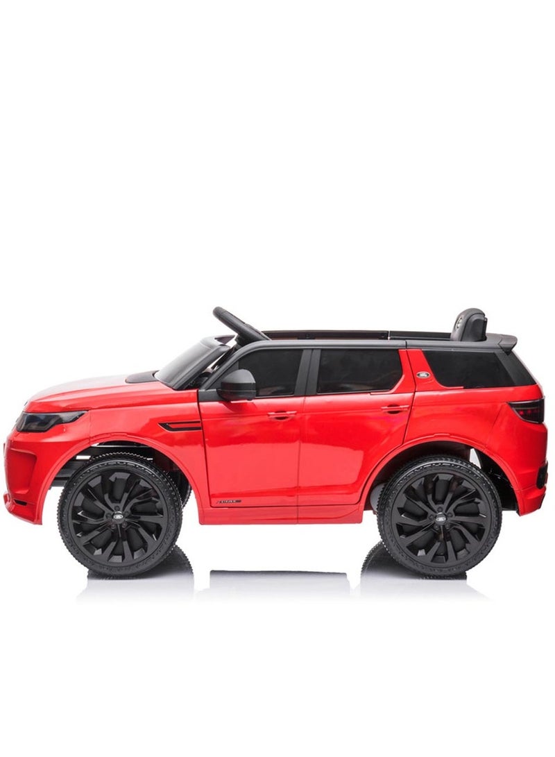 Land Rover Discover Official Licensed Kids Electric Ride On Toy Car With Parential Remote Control Best Gift For Kids-Red