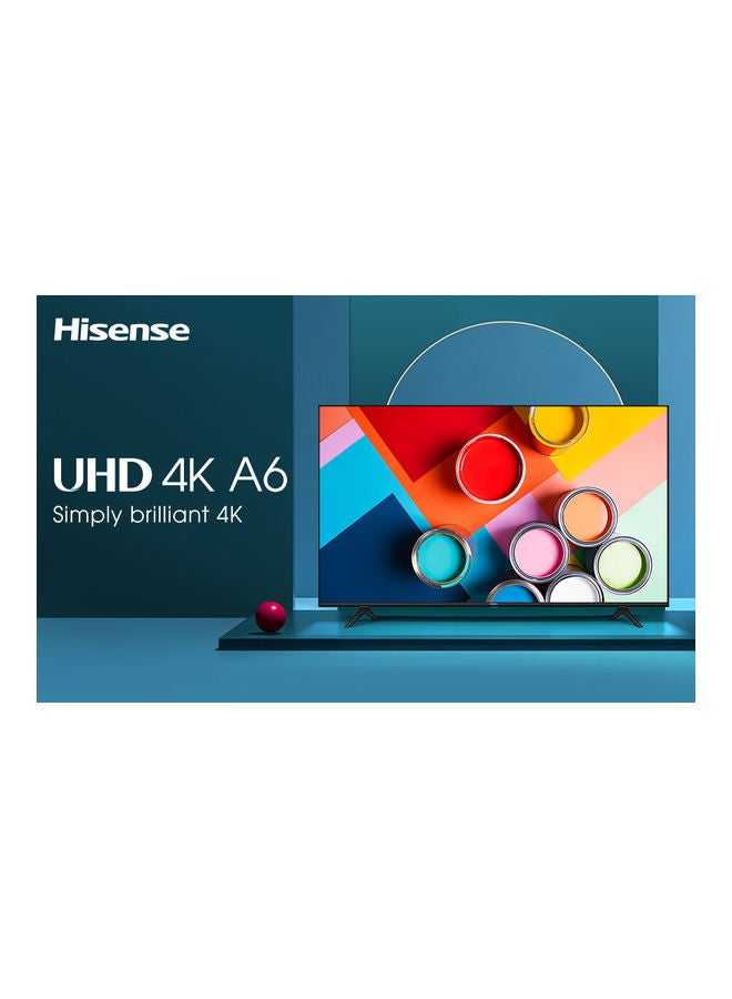 50-Inch-4K LED Ultra HD Android Smart TV- VIDAA OS-with Refresh rate 120Hz- Dolby Sound system 50A6GS Black
