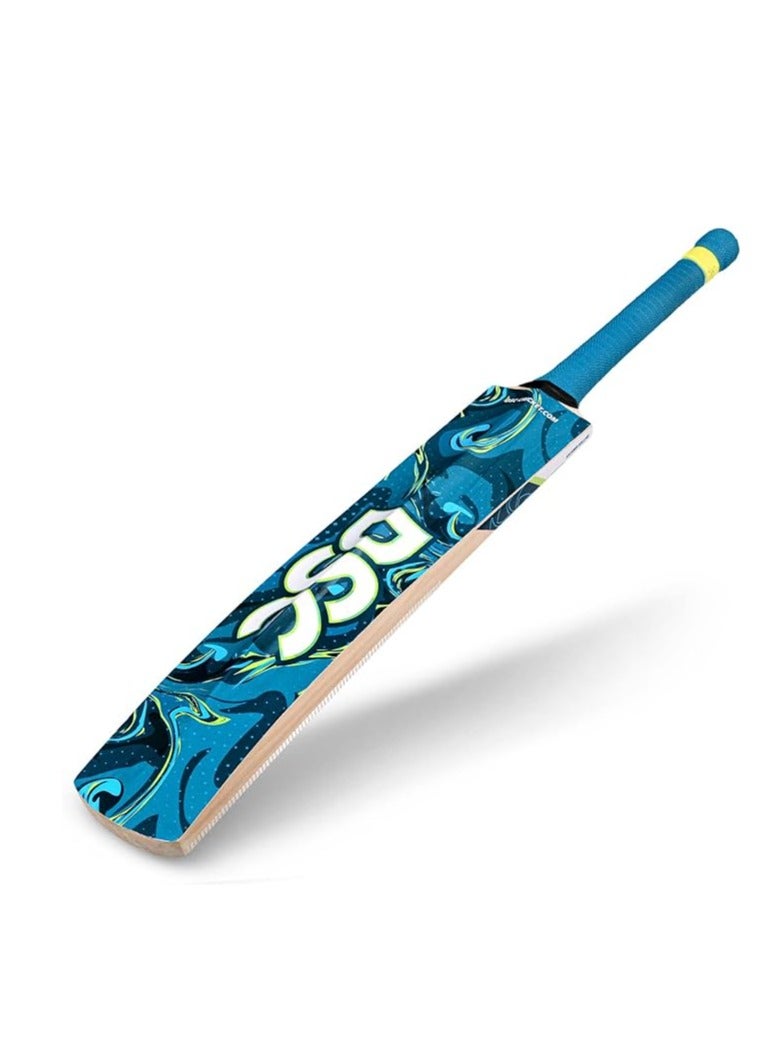 Drake Cricket Bat  (Size - 5) | Material: Kashmir Willow | Lightweight | Free Cover | Ready to play | For Intermediate Player