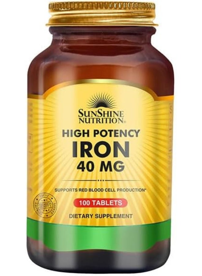 High Potency Iron 40 Mg