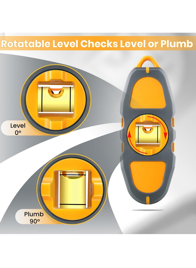 Magnetic Stud Finder for Wall, Mechanical Stud Finder Scanner Device, Portable Drywall Screw and Nail Locator Stud Detector, Level Wall Scanner, Easy to Use Magnet Stud Finder Drywall Tool