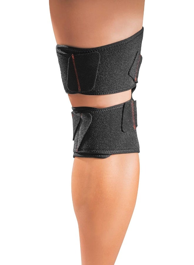 Adjustable Knee Support Black Osfm