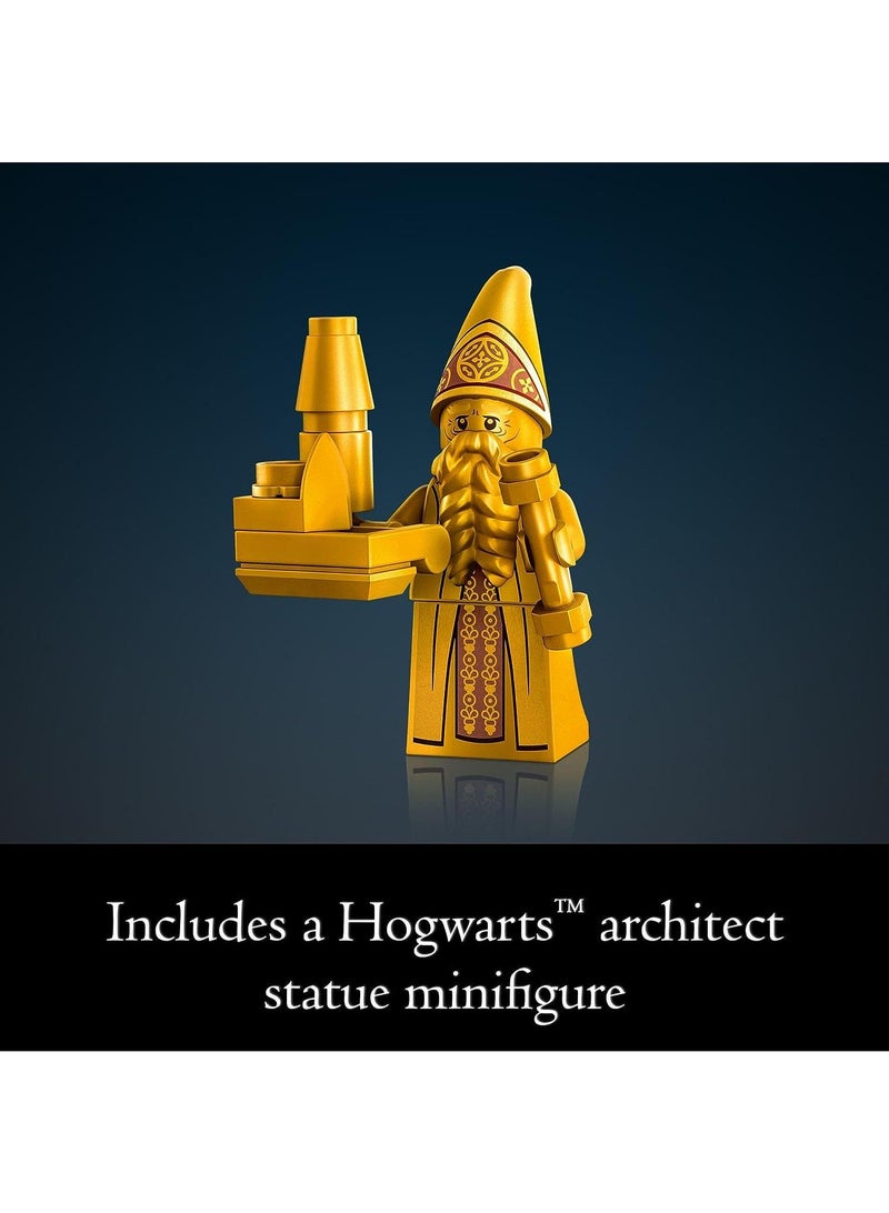 Harry Potter Hogwarts Castle and Grounds Building Set, Display Model Gift Idea for Adults, Collectible Playset to Celebrate Harry Potter Birthday