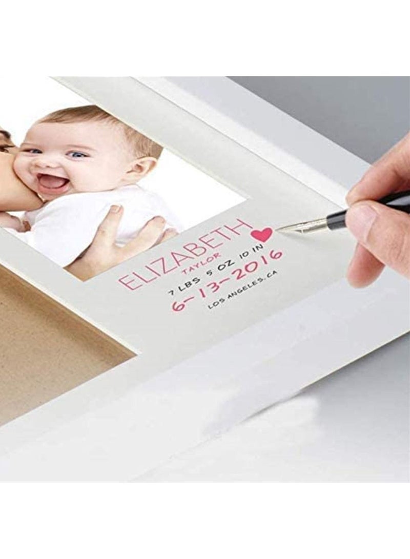 Handprint and Footprint Plaster Kit Set Photo Frame