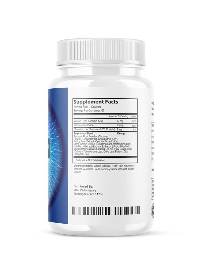 (2 Pack) Visisharp Advanced Eye Health Formula for Eyes Pills Visi Sharp Supplement (120 Capsules)