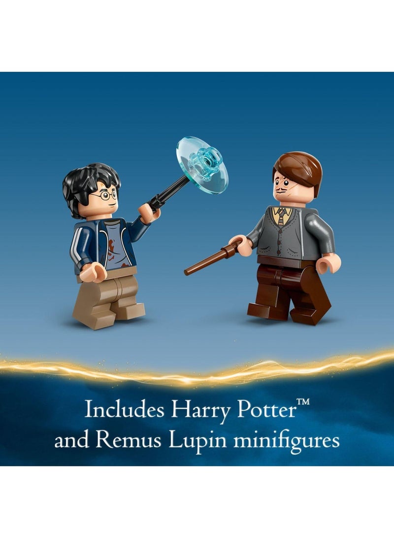 Harry Potter Expecto Patronum Collectible 2-in-1 Building Set  Birthday Gift Idea for Teens or Fans  Build and Display Patronus Set for Fans of The Wizarding World
