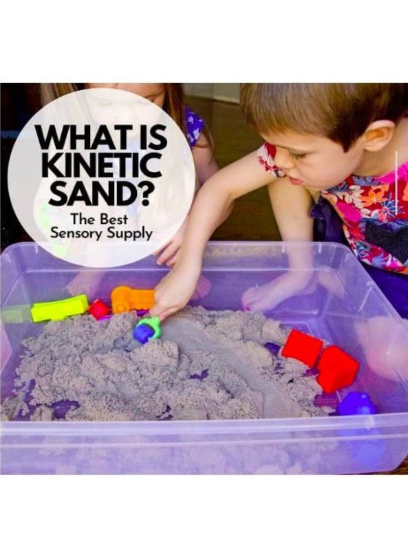 Play Sand Activity Play Set Natural Kinetic Sand Kit for Kids Activity Toys, Craft Art Soft Sand Clay Toys for Kids, Boys & Girls With Mould Toys