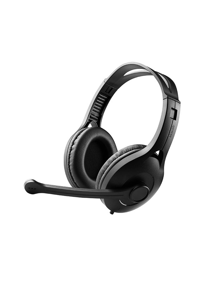 USB K800  Over-The-Ear Headphones- Outstanding Sound Quality - Adjustable Headband -120-degree Rotating Microphone