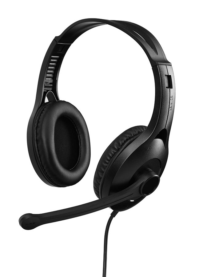 USB K800  Over-The-Ear Headphones- Outstanding Sound Quality - Adjustable Headband -120-degree Rotating Microphone