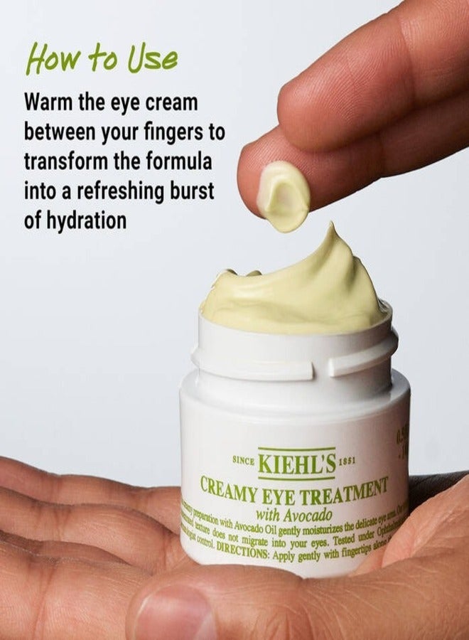 Kiehl's Creamy Eye Treatment with Avocado White 0.25 fl.oz - 7ml