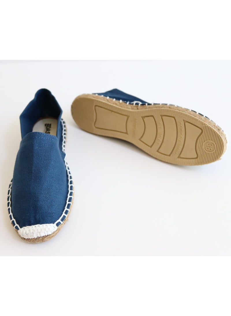 Basic Espadrilles (Navy Blue)