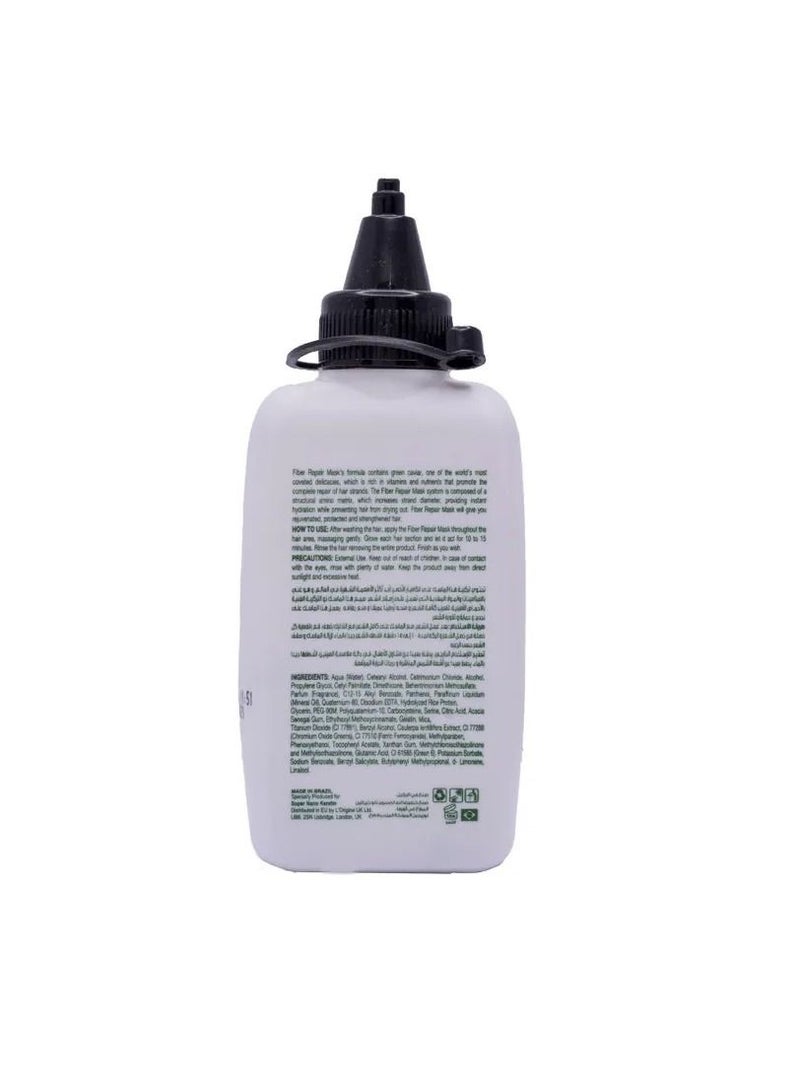 Super Nano Keratin Luxury Brazilian Caviar Keratin System – 3x100ml | Professional Hair Reparation & Anti-Frizz Treatment | Sulfate-Free | Smooth, Shine & Strength Formula