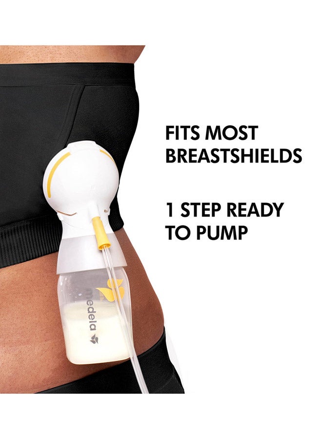 Easy Expression Hands-Free Pumping Bra Black Small