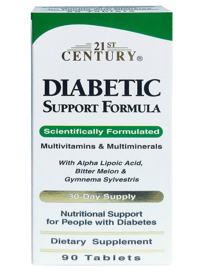 Diabetic Support Formula - 90 Tablets