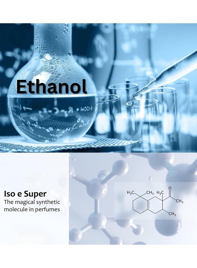 JAN LONDON Perfumer's Essentials Pack: ISOE SUPER 50ml, Perfumer's Alcohol 500ml - Enhance Fragrances with Iso E Super, and Perfumer's Alcohol