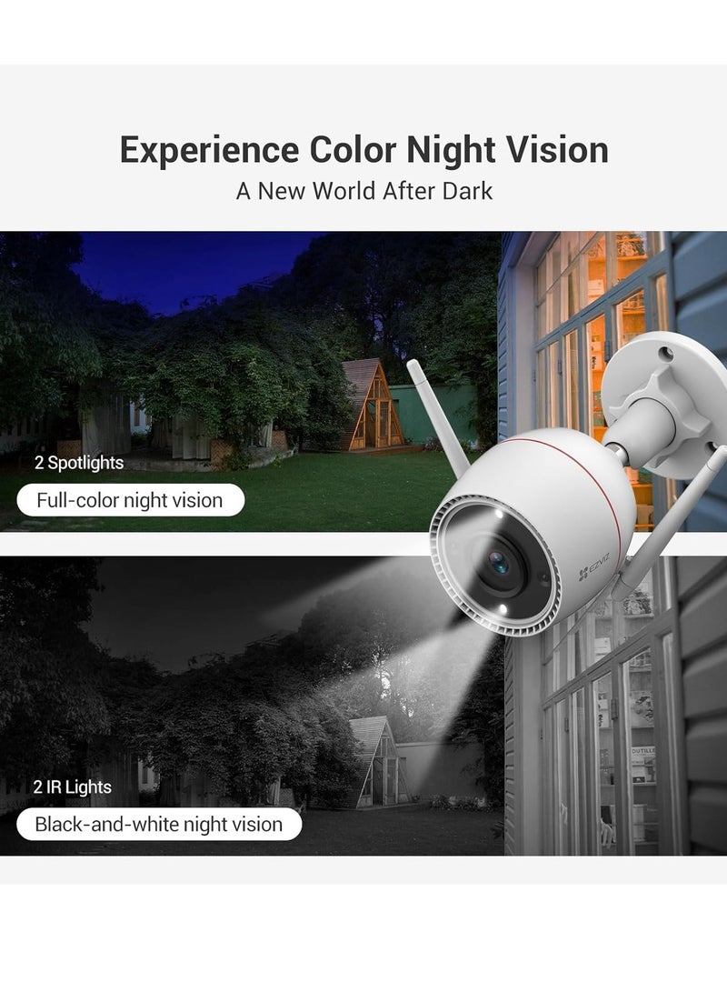 H3c 2K⁺ Wi-Fi Smart Home Camera Full HD Color Night Vision 4MP