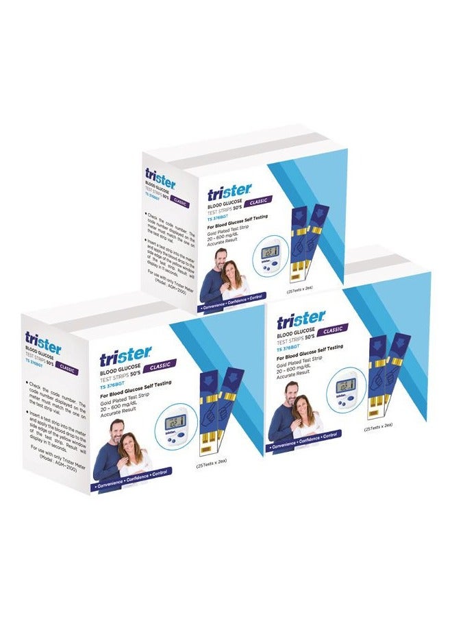 Blood Glucose Test Strips 3x50P/Box: Accurate and Convenient Glucose Monitoring