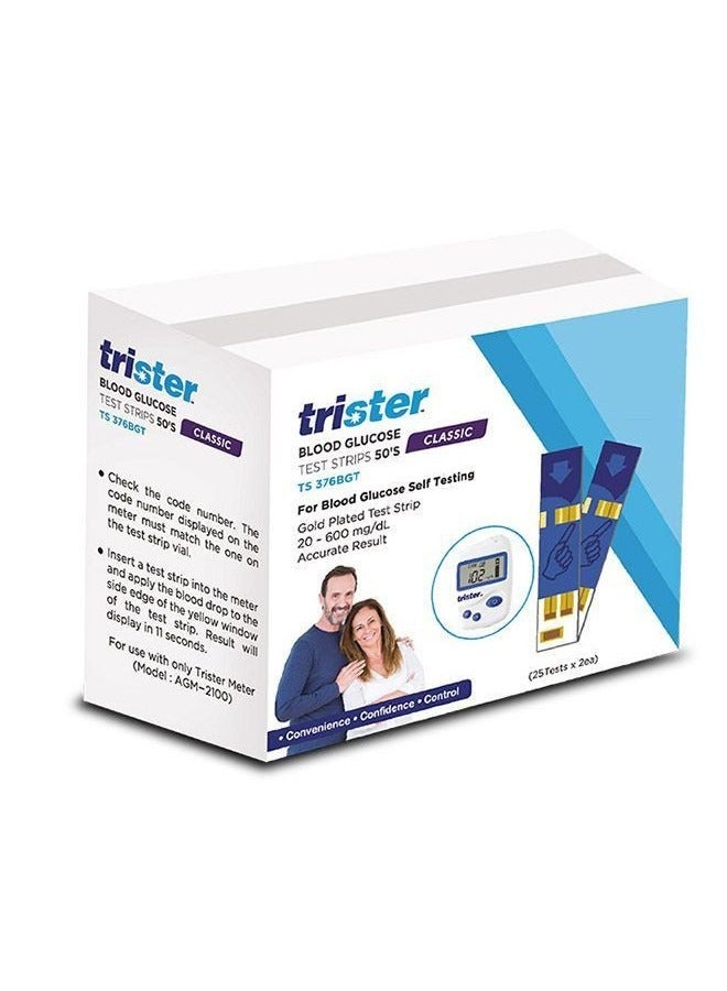 Blood Glucose Test Strips 50P/Box TS-376BGT: Reliable and Precise Glucose Monitoring