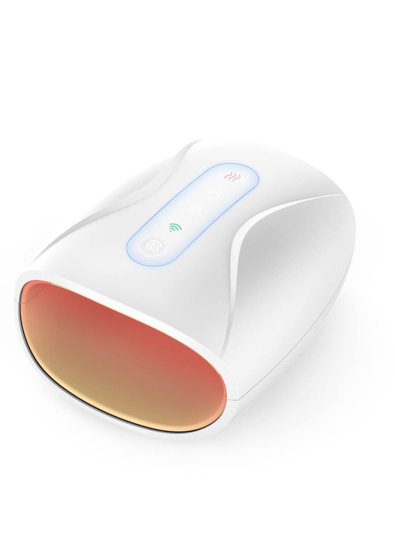 Electric Hand Massager Cordless 3 Levels Pressure 2 Gear Heating Rechargeable Hand Massager for Arthritis and Carpal Tunnel Finger Numbness Pain Relief