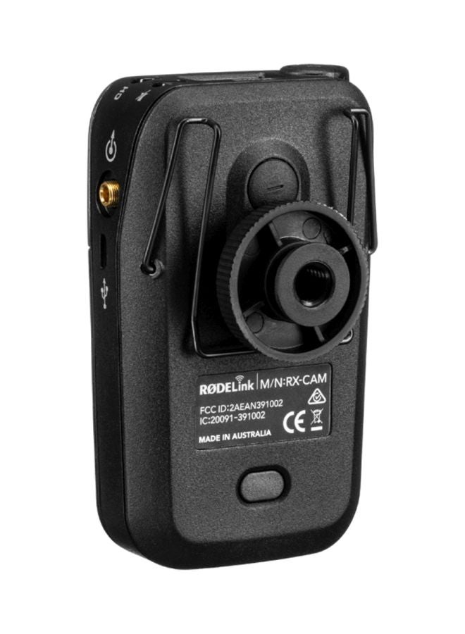 Camera-Mounted Wireless Receiver RODELINKRXCAM Black