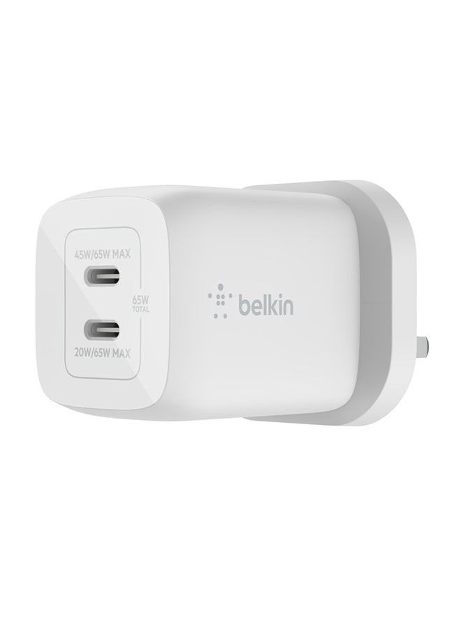Type-C Wall Charger 65W White