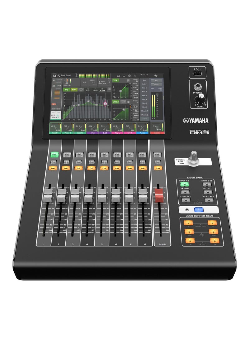 Channel Digital Mixer DM3S Black