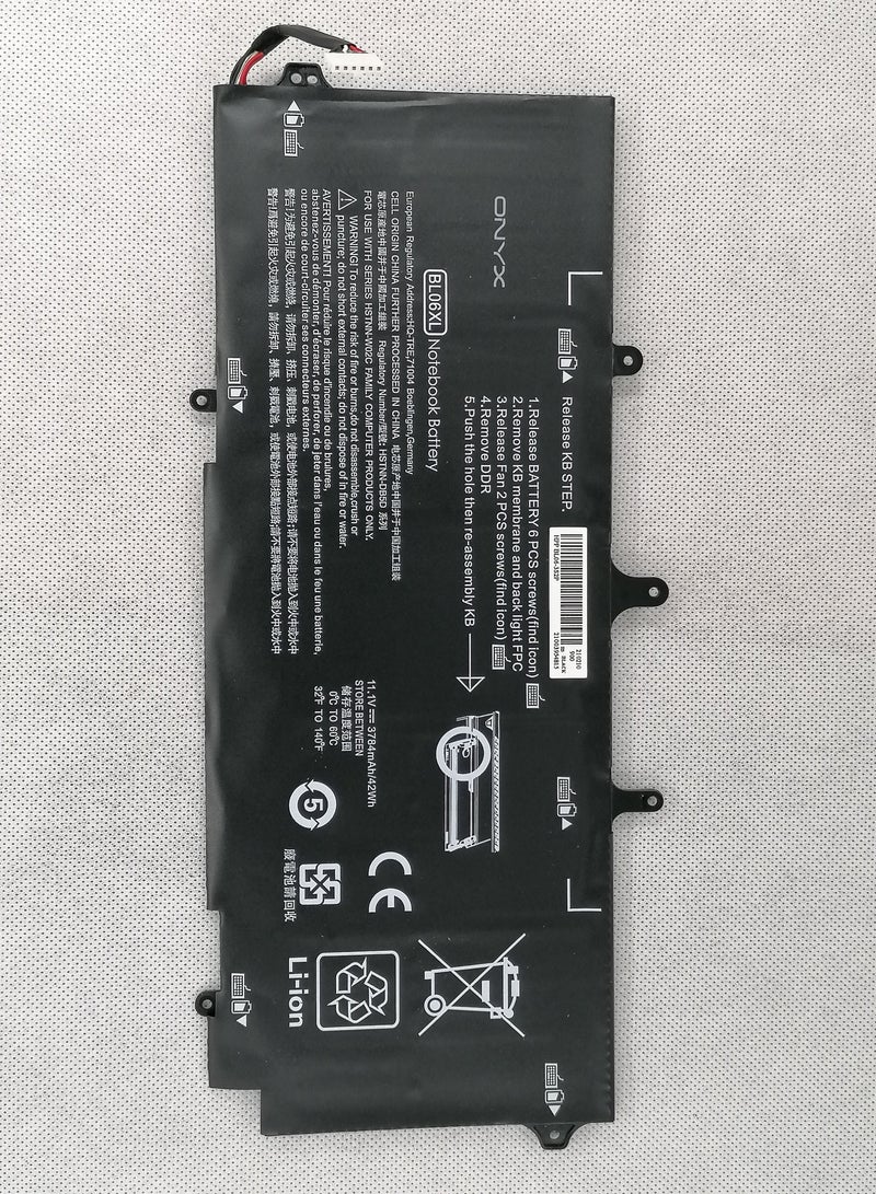 Laptop Replacement Battery For HP Elitebook Folio 1040 G0,G1,G2 - BL06XL
