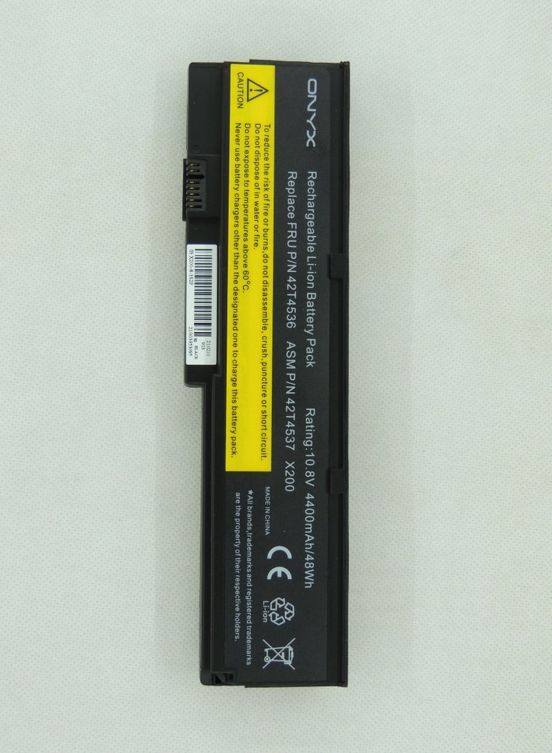 Laptop Replacement Battery For Lenovo X200 / X201/ X200S/X201S 43R9255-42T4649-42T4541