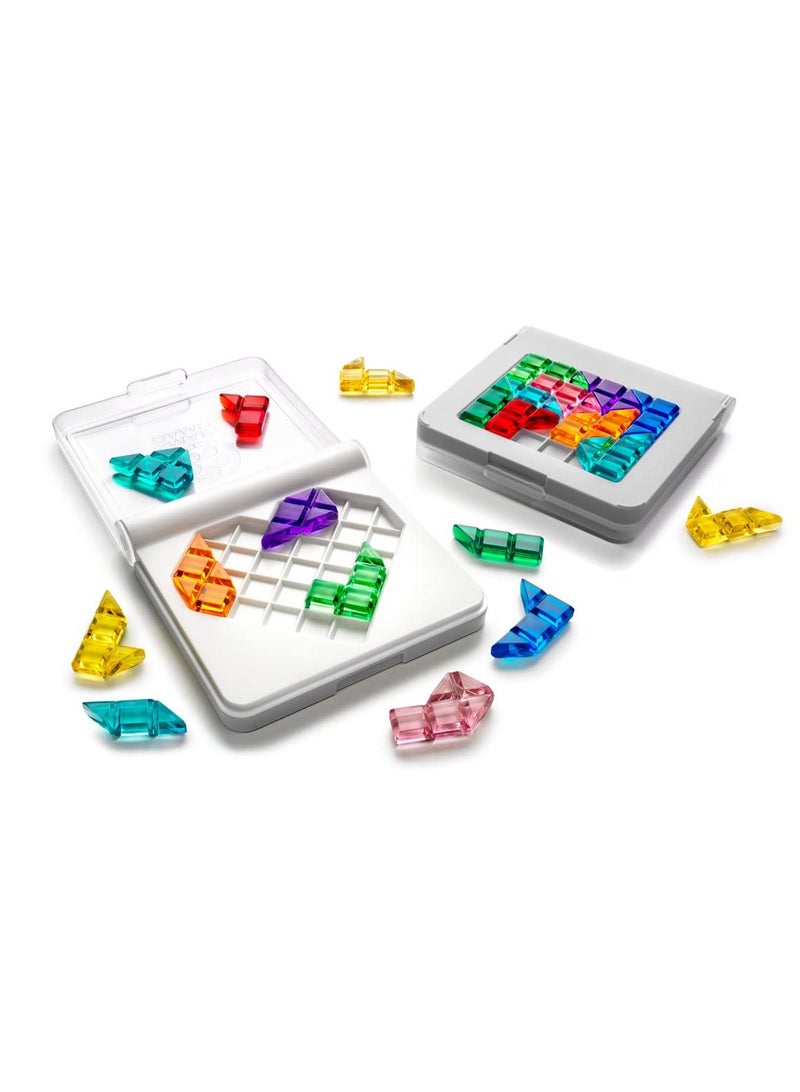 Travel Puzzle Game, Travel Game with 120 Challenges for Ages 7 - Adult, STEM-Focused Cognitive Skill-Building Brain Game, Kids and Family Travel Games