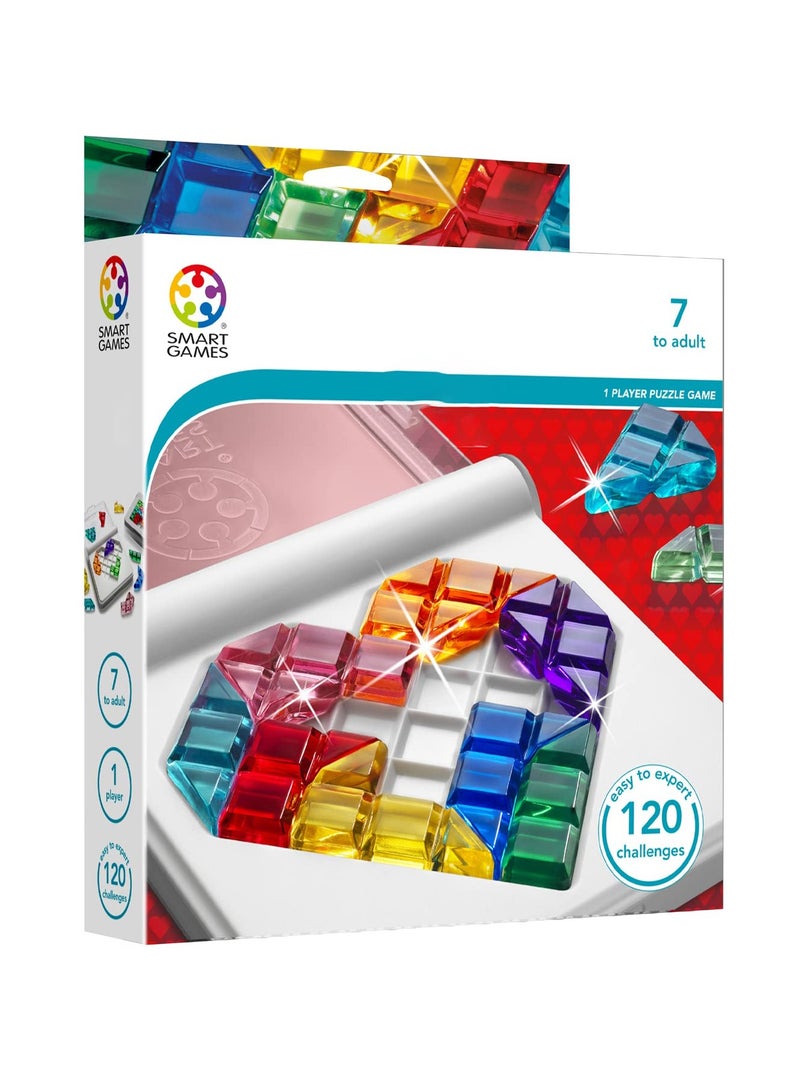 Travel Puzzle Game, Travel Game with 120 Challenges for Ages 7 - Adult, STEM-Focused Cognitive Skill-Building Brain Game, Kids and Family Travel Games