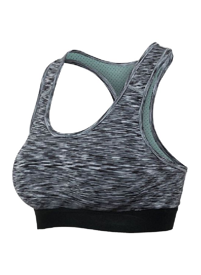 Polyester Sports Bra Grey