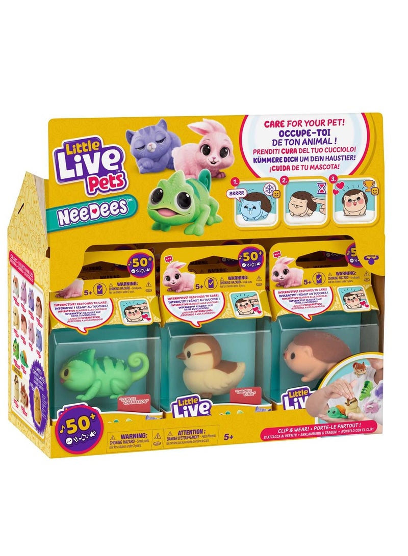 Little Live Pets NeeDees - 1 Piece Only, Assorted, Style May Vary