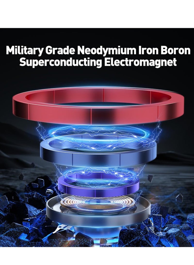 MagSafe Car Mount Phone Mount, Phone Holder for Tesla Model Y/3 Fits MagSafe Car Phone Mount, Foldable Hidden Magnetic Phone Mount Fit for All Phone Tesla Model Y/3 Accessories