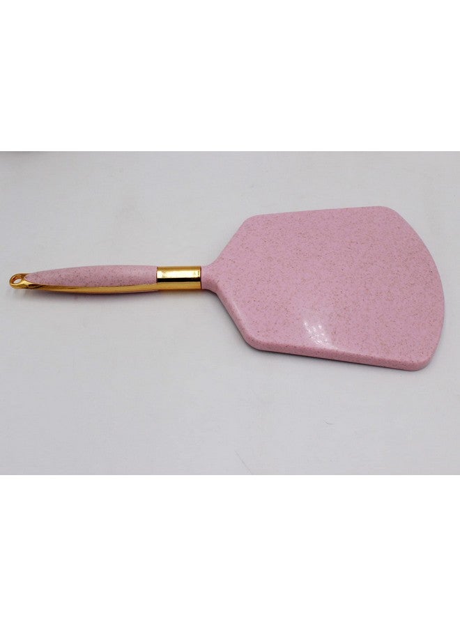 Hand Held Mirror With Handle Makeup Hand Mirror With Hook Hole For Bathroom And Bedroom Barbers Haircut Mirror For Home And Salon (6 W X13 L Inchs Pink)