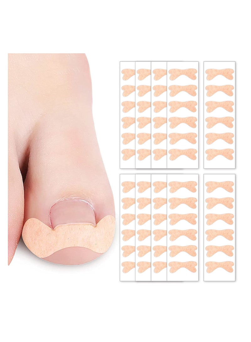 Ingrown Toenail Correction Sticker, Adhesive Toenail Patch, Elastic Nail Treatment Corrector Sticker, Professional Foot Care Tools, for Men Keep Nails Healthy (120 Pieces )