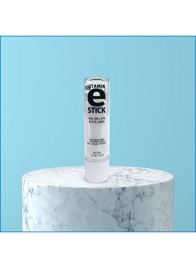 Vitamin E Stick Balm Soothing Moisturizer For All Skin Types Dry Skin Relief 1/8 Oz (3 Pack)