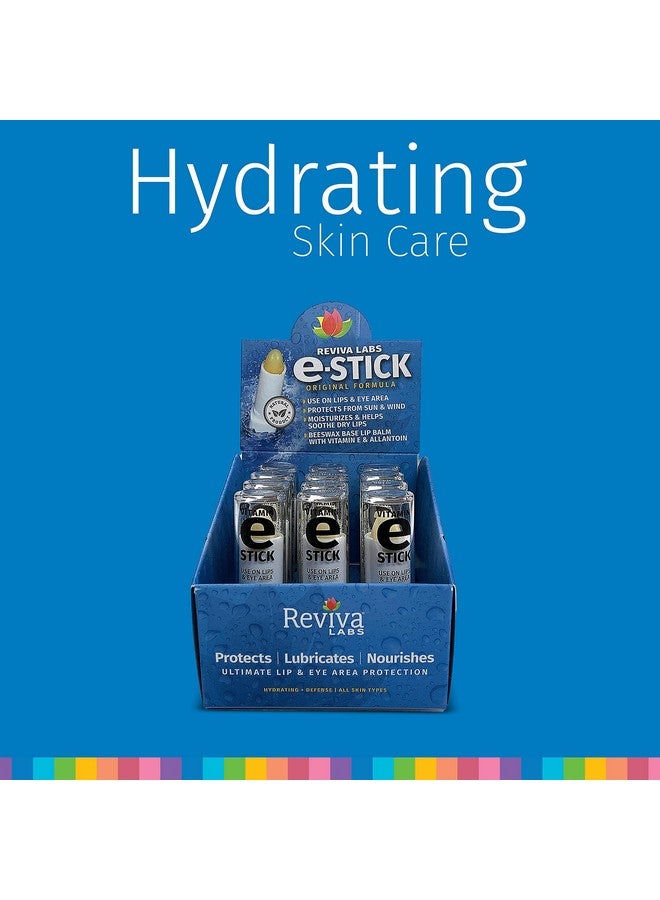 Vitamin E Stick Balm Soothing Moisturizer For All Skin Types Dry Skin Relief 1/8 Oz (3 Pack)