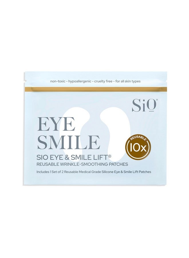 Beauty Eye & Smile Lift Eye & Smile Antiwrinkle Patches 2 Week Supply Overnight Smoothing Silicone Patches For Wrinkles And Fine Lines